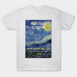 Chopin - Nocturne No. 20 T-Shirt